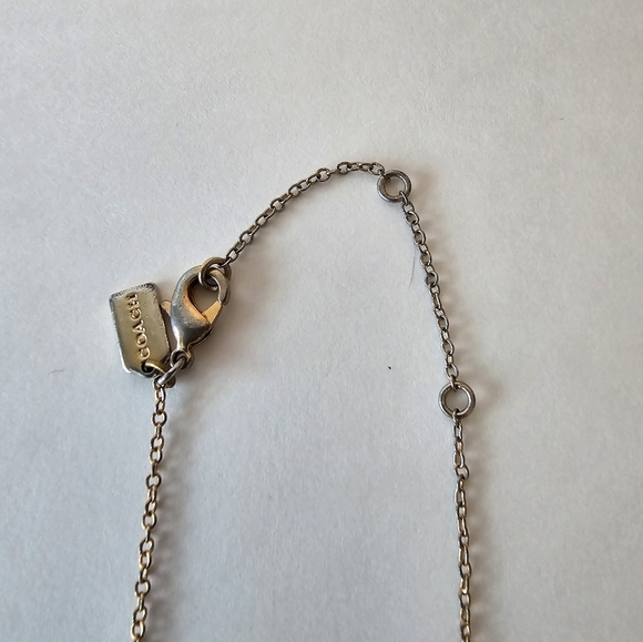 Coach Tea Rose Necklace - Picture 8 of 11